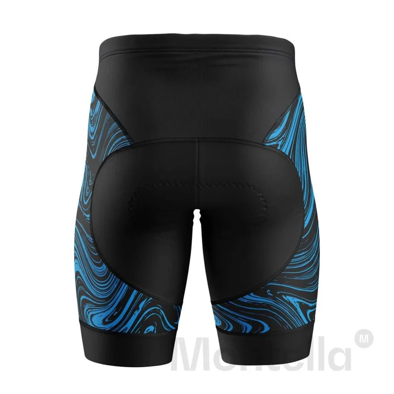 Women's Blue Spinet Cycling Shorts