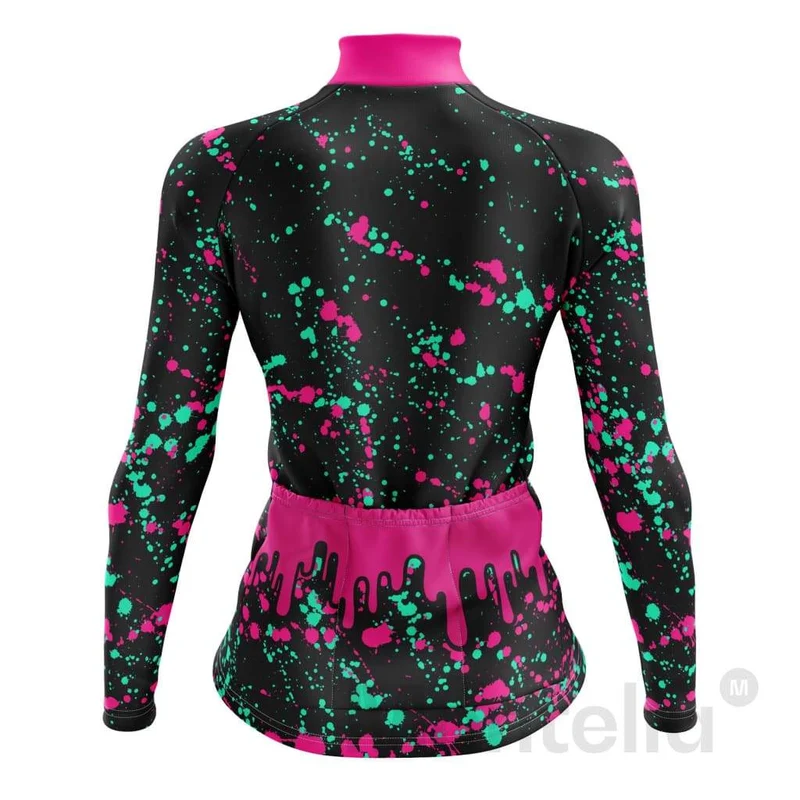 Women's Splash Long Sleeve Cycling Jersey