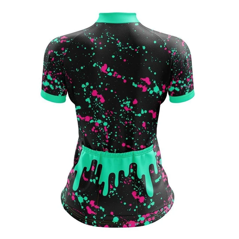 Women's Mint Splash Cycling Jersey