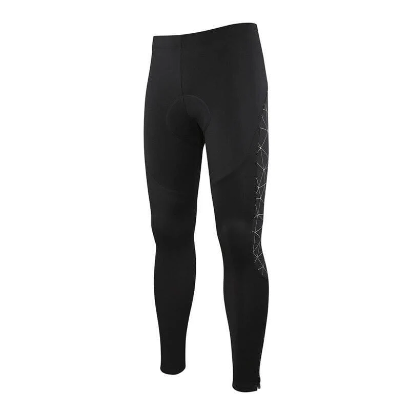 Men's Pro Gel Padded Black Cycling Pants