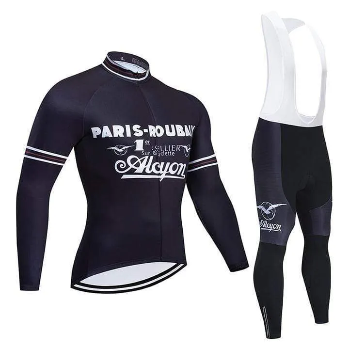Retro Paris-Roubaix Men's Winter Cycling Jersey or Shorts