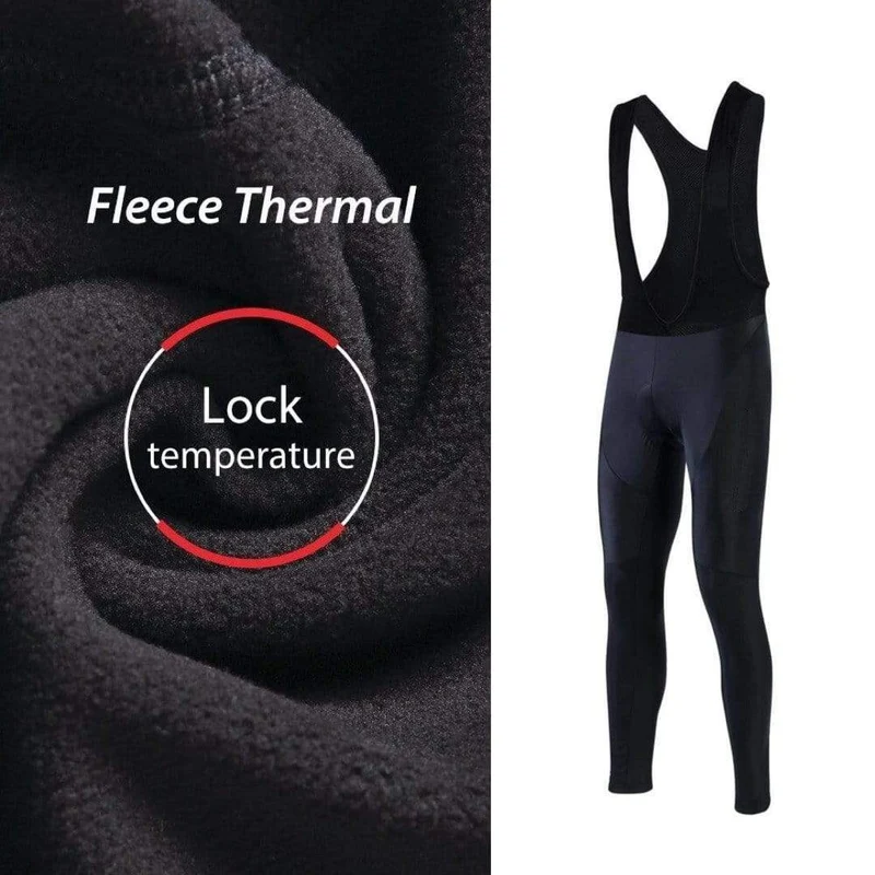 Women's Black Gel Padded Bib Pants
