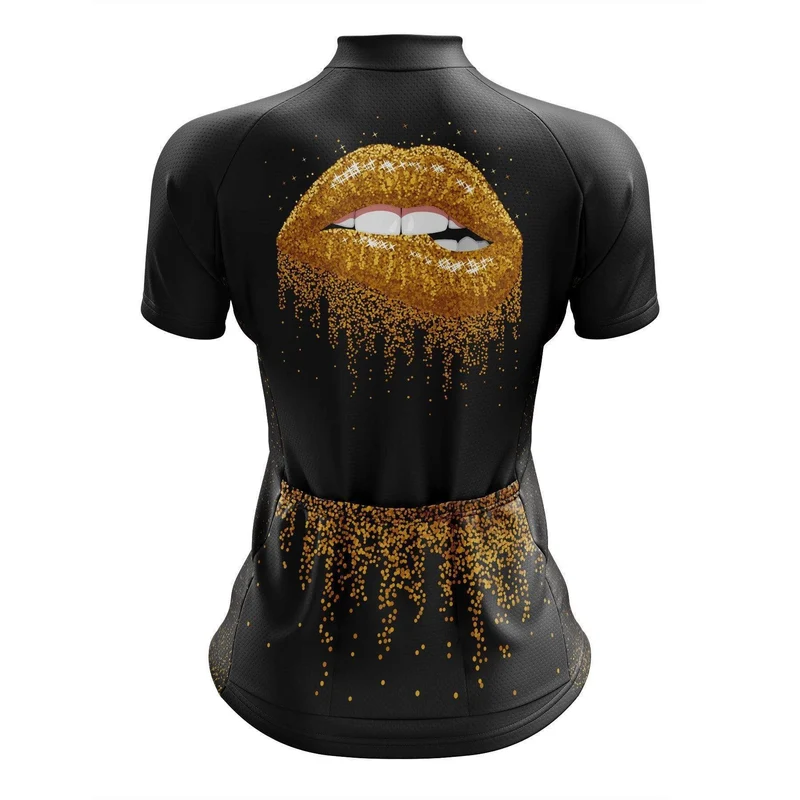 Women's Golden Lips Cycling Jersey