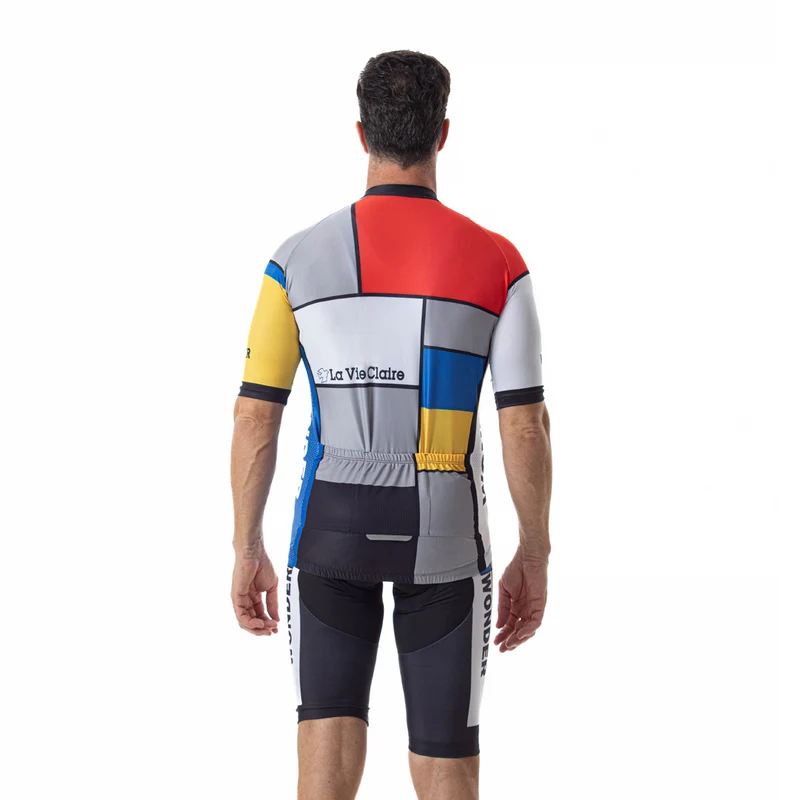 Retro 1985 La Vie Claire Cycling Jersey or Shorts