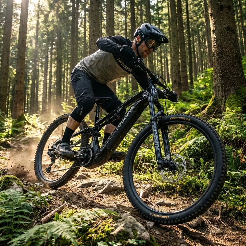 Haibike ALLMTN CF 9 i800Wh 12S S1000 Eagle AXS - E-Mountain Bike