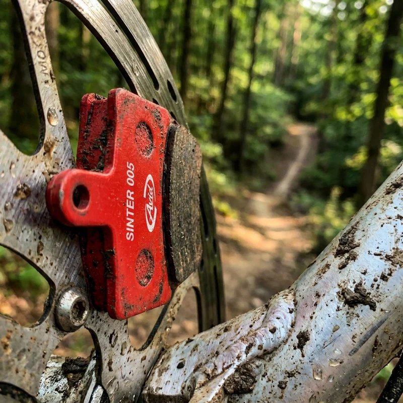 Scheibenbremsbelag Sinter 005 Avid organisch, MTB Standard, rot, 25 Stück