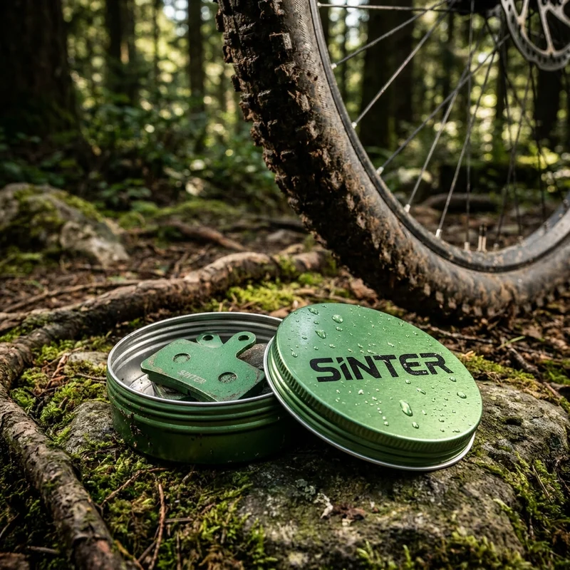 Scheibenbremsbelag Sinter 023 Hayes organisch, MTB Race, grün, Set, in Dose