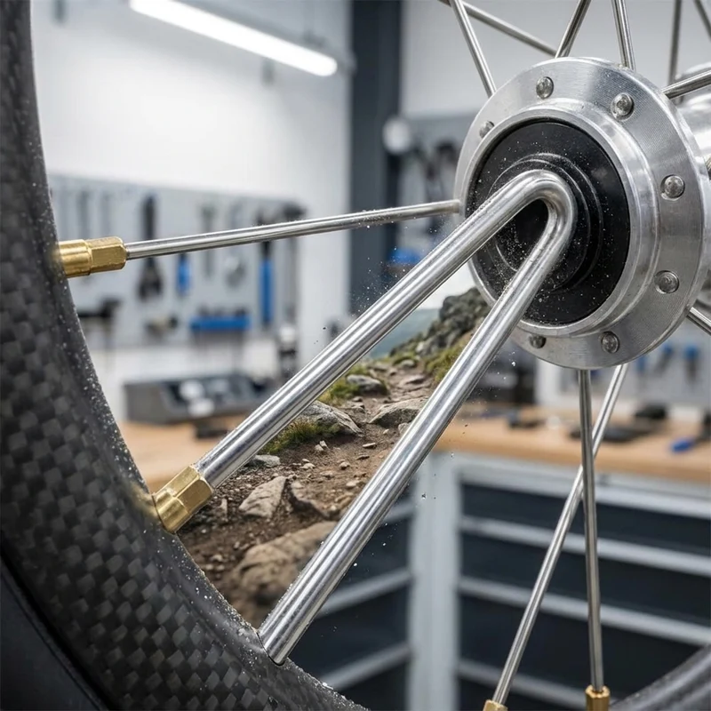 DT Swiss Speiche Champion 2.0 VE100 silber 294 mm - robuste J-Bend-Speiche für Straße & MTB