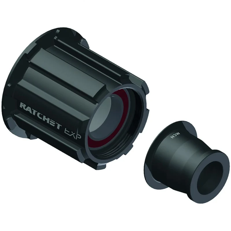DT Swiss Freilauf/Rotor Umrüstkit Campagnolo Ratchet EXP 12 x 142 mm Schwarz - einfache Umrüstung