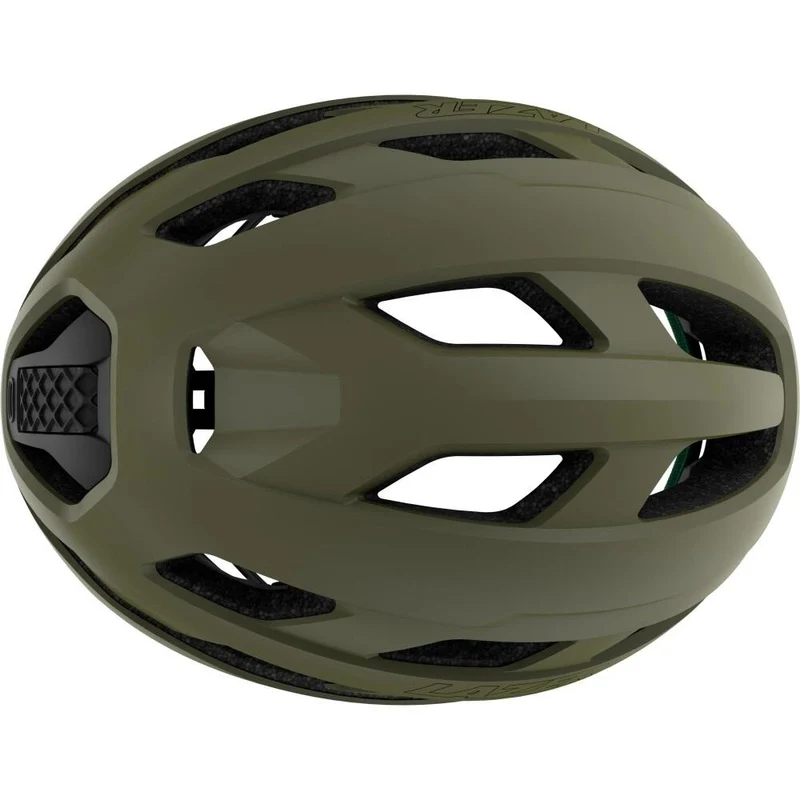 LAZER Helm Strada KinetiCore Road Matte Pine Green L (58-61 cm) - sicherer & komfortabler Rennradhelm