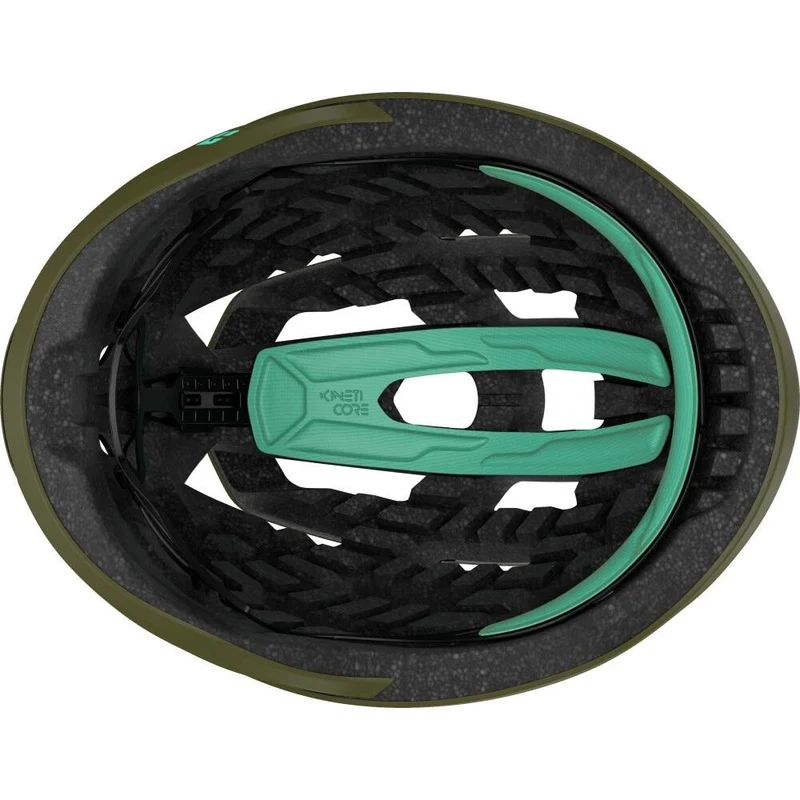LAZER Helm Z1 KinetiCore Road Matte Pine Green (M) - leichter Aero-Rennradhelm