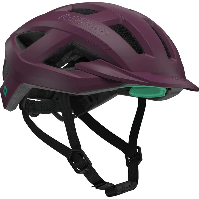 LAZER Cerro KinetiCore matte tyrian M - sicherer Allround-Fahrradhelm mit Komfort