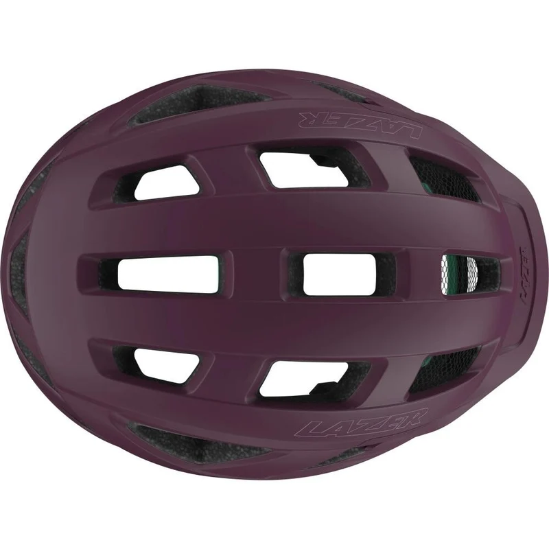 LAZER Cerro KinetiCore matte tyrian M - sicherer Allround-Fahrradhelm mit Komfort