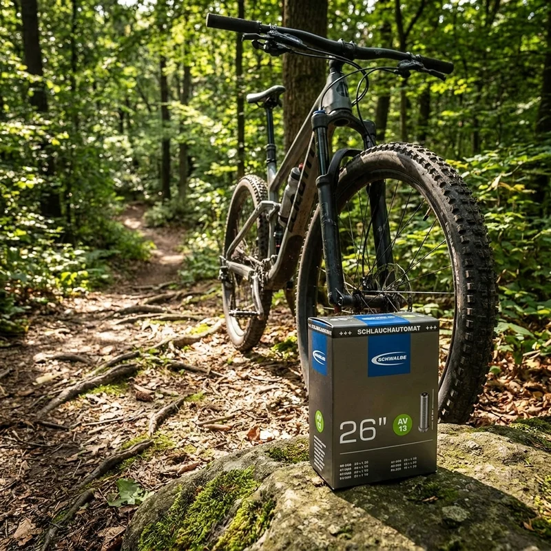 Schwalbe Schlauch AV13 26 Zoll Autoventil 40-62/559 - MTB Fahrradschlauch