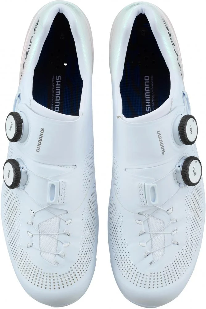 SHIMANO RC903 Rennradschuhe SPD-SL - Größe 41 breit, Weiß