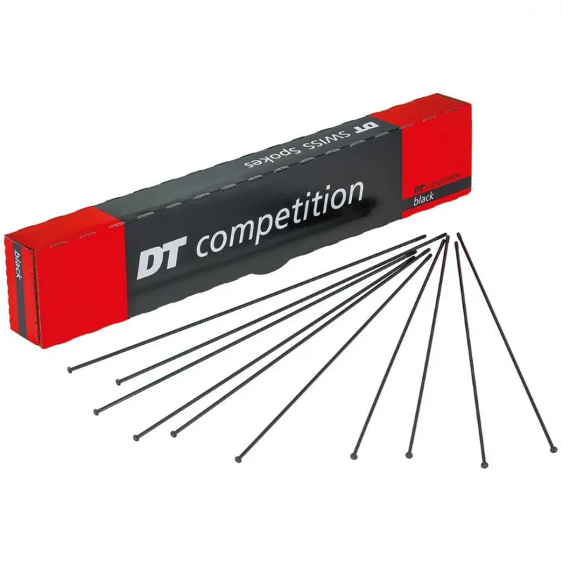 DT SWISS Speichen 2.0X1.8X2.0X307Mm Karton 100 Stück Schwarz Competition Straightpull