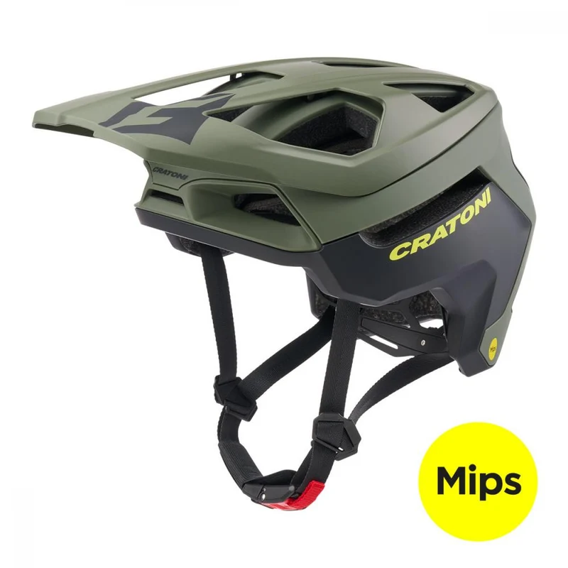 Fahrradhelm Cratoni MadFlex MIPS RECCO olive matt, Gr. M/L (58-61cm)