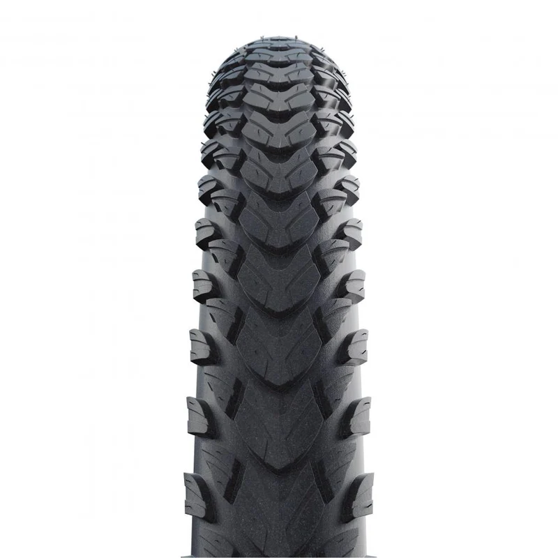 Schwalbe Marathon Plus Tour 26x2.00 Zoll (50-559) Drahtreifen, SmartGuard Pannenschutz, Addix Compound, E-Bike E-50 zertifiziert, schwarz mit Reflexstreifen