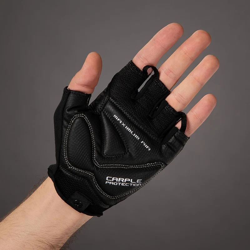 CHIBA Cool Air - Radhandschuhe schwarz 3XL, atmungsaktiv mit Gelpolsterung