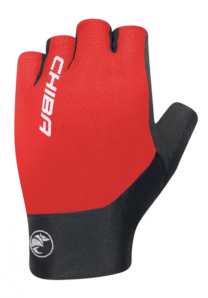 CHIBA Team Glove Pro - Radhandschuhe, XL, rot, luftdurchlässig, leichter Grip