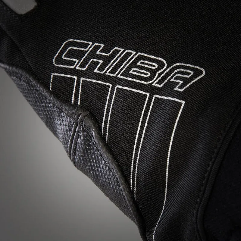 CHIBA Warm Winter - wasserdichte Winter-Radhandschuhe schwarz XL mit Gelpolsterung