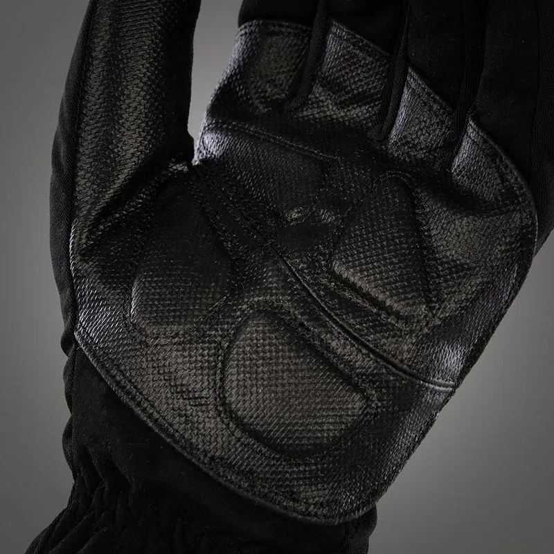 CHIBA Warm Winter - wasserdichte Winter-Radhandschuhe schwarz XL mit Gelpolsterung