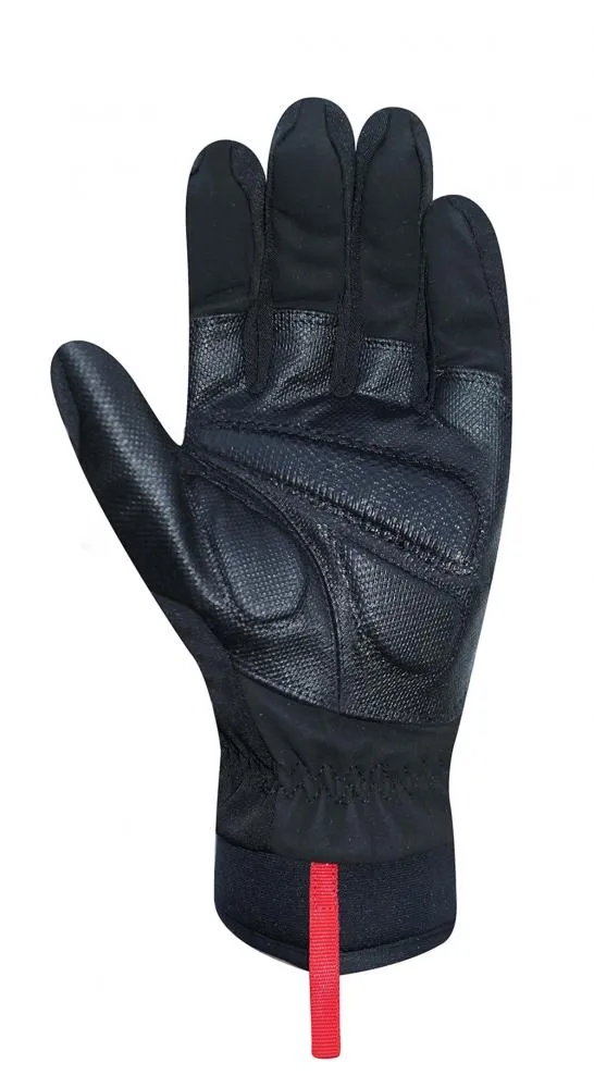 CHIBA Warm Winter - wasserdichte Winter-Radhandschuhe schwarz XL mit Gelpolsterung