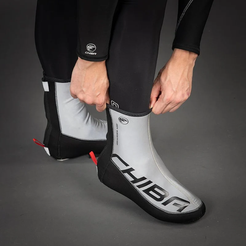 CHIBA Thermo Neopren Überschuh - wasserdicht, winddicht, atmungsaktiv, XXL, schwarz
