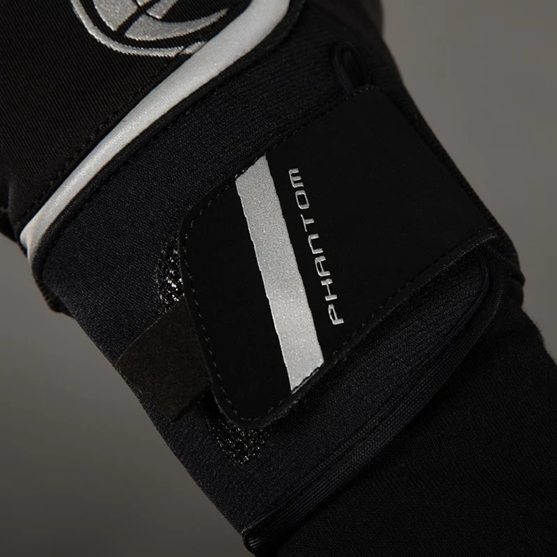 CHIBA Phantom - Radhandschuhe XS schwarz/neongelb, winddicht & touchfähig