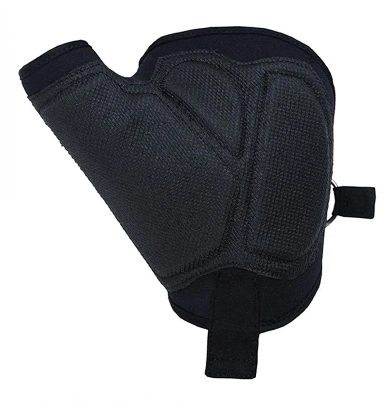 CHIBA Tetra - Rollstuhl-Handschuhe mit Gelpolsterung, Größe M, schwarz