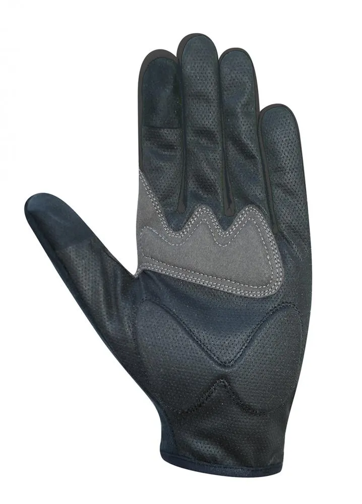 CHIBA Gel Performer - Radhandschuhe kurz, schwarz/schwarz, L