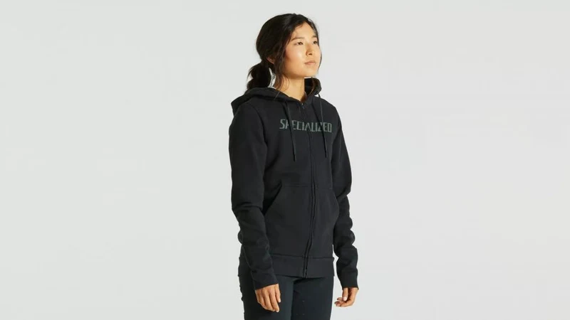 LEGACY Bekleidung WORDMARK ZIP-UP HOODIE WMN BLK M