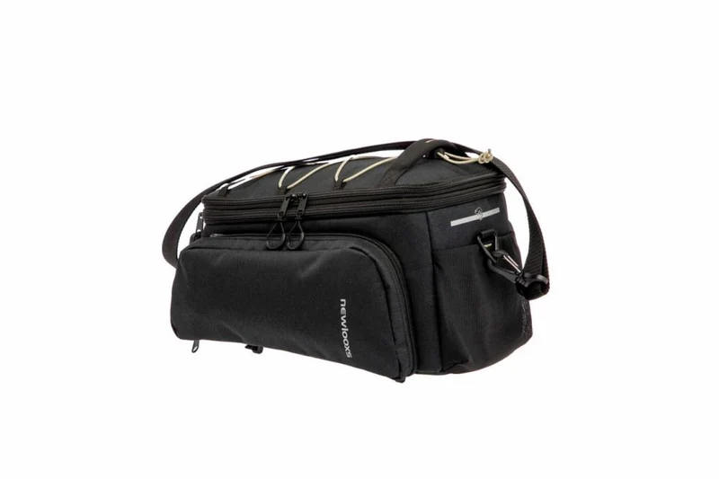 New Looxs Radtasche Sports Trunkbag RT2 31L Black - erweiterbare Gepäckträgertasche mit Snapit 2.0