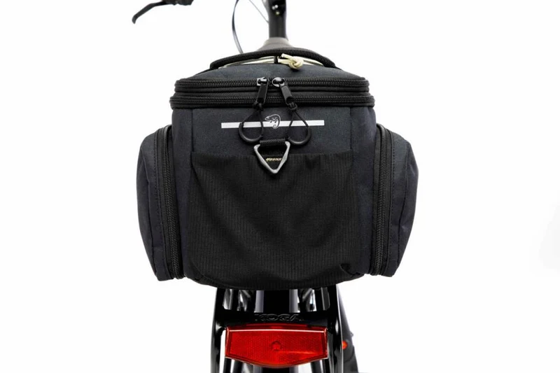 New Looxs Radtasche Sports Trunkbag RT2 31L Black - erweiterbare Gepäckträgertasche mit Snapit 2.0