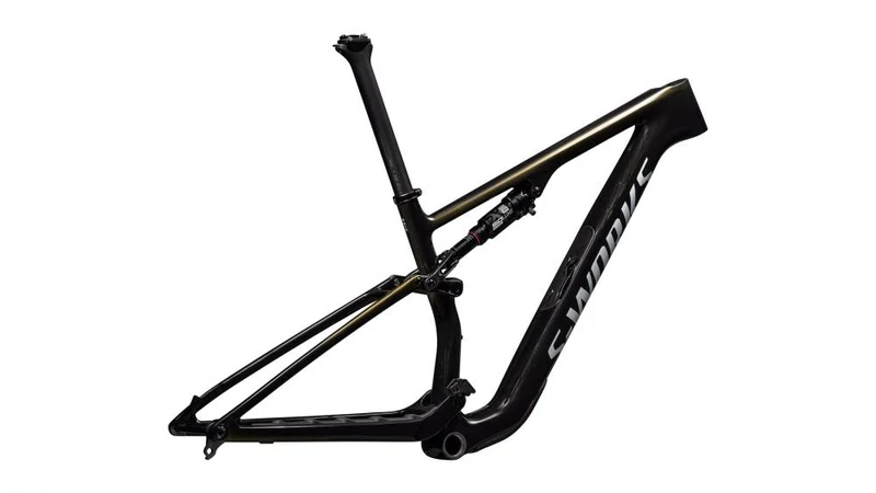 Specialized Epic 8 SW Carbon Rahmen L - Gold Pearl/Metallic White Silver