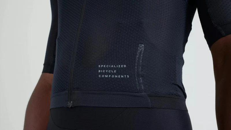 PRIME LT Jersey Kurzarm Herren Schwarz Größe L - Leichtes Fahrradtrikot - T-Shirt