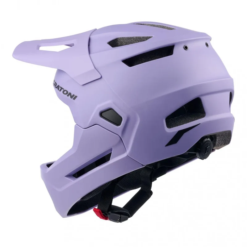 CRATONI Madcat Kinder-Fullface-Helm S-M - lavender matt