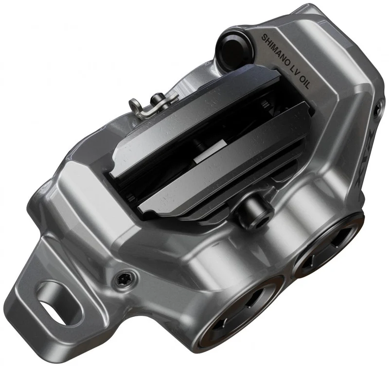 SHIMANO Bremssattel XTR BR-M9220 4 Kolben - hydraulischer Scheibenbrems-Sattel für MTB