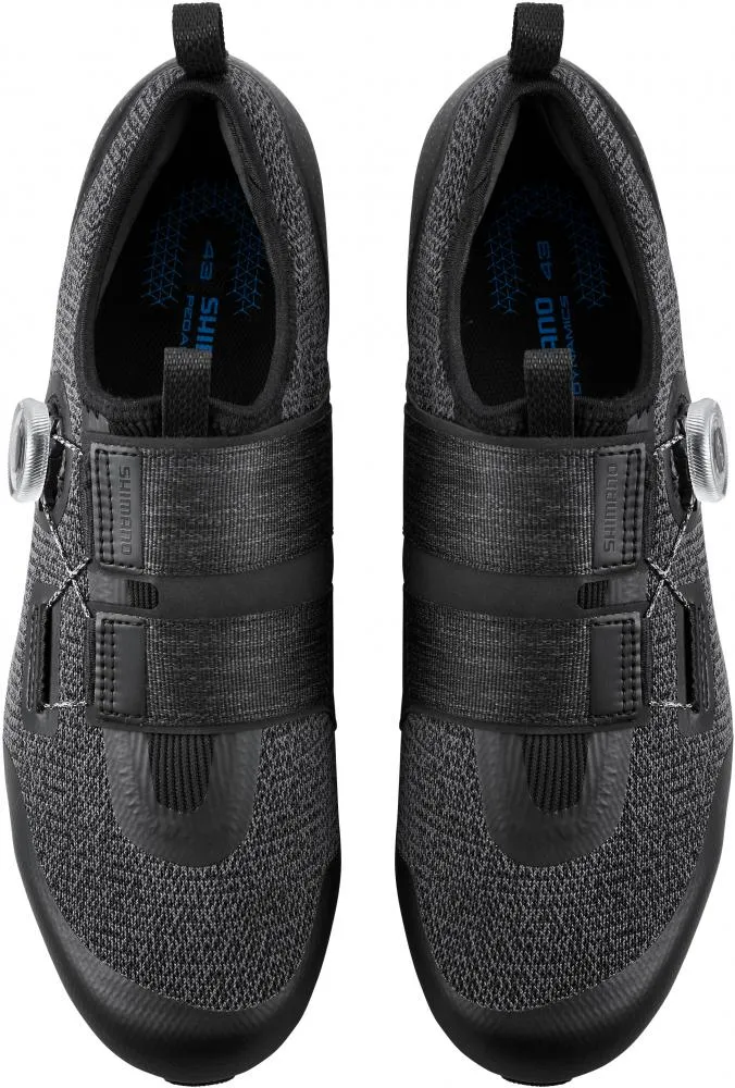 SHIMANO Fahrradschuhe IC5011 Herren/Damen Road SPD, Größe 39, Schwarz