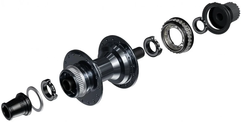 SHIMANO Hinterradnabe DEORE XT FH-M8210-B - 148x12 mm, 12 mm, 28L