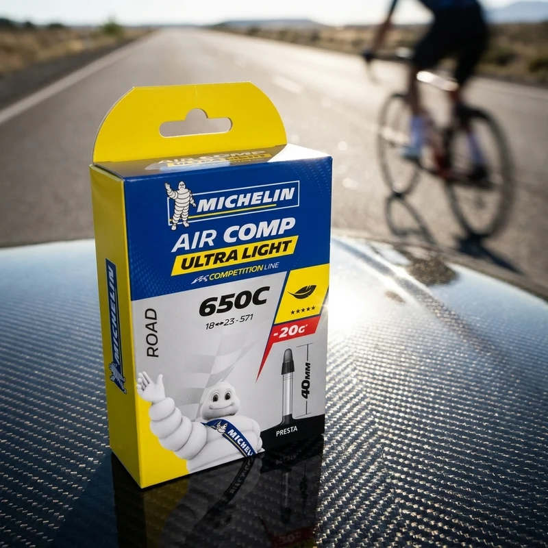 Michelin Schlauch A1 Aircomp Ultralight 28" 18/25-622, SV 80 mm