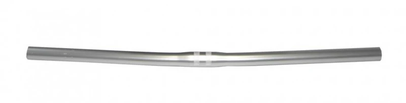 Ergotec Lenkerbügel Town Exclusive Stahl, Ø 25,4mm, 580mm, Alu-Look, 4°