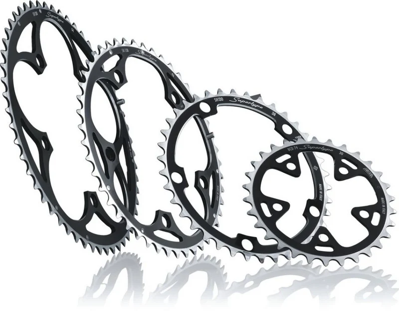 Miche Kettenblatt Supertype BCD 135CA außen 53Z schwarz 9/10fach Campagnolo