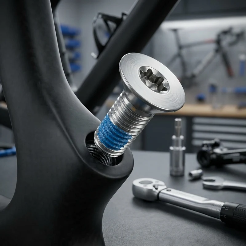 SRAM Schrauben für Flat Mount Bremssattel 5 mm Edelstahl/Titan - Sichere Befestigung in bewährter Qualität
