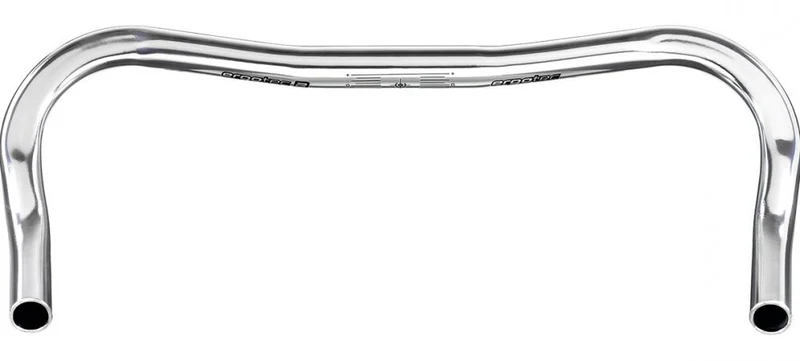 Ergotec Bügel Fixie Horn Bar Ø 25,4 mm 440 mm Höhe 0 mm 12° silber poliert