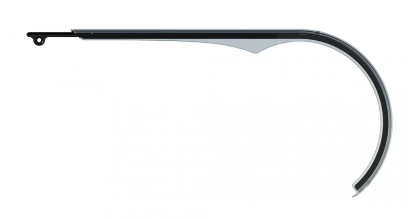 Herrmans Kettenschutz Slim 48 48 Zähne transparent schwarz Ø215