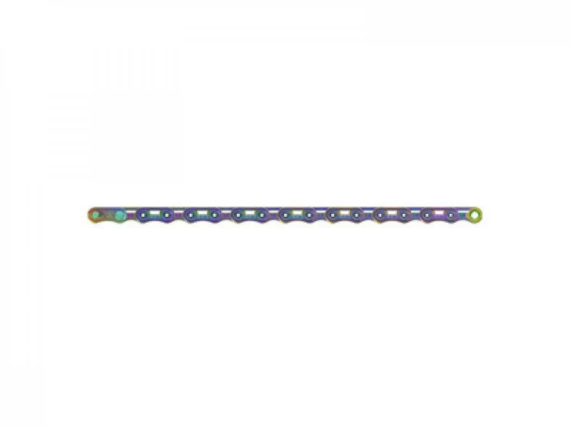 SRAM Kette PC RED AXS E1 126 rainbow - ultraleichte 12-fach Rennradkette