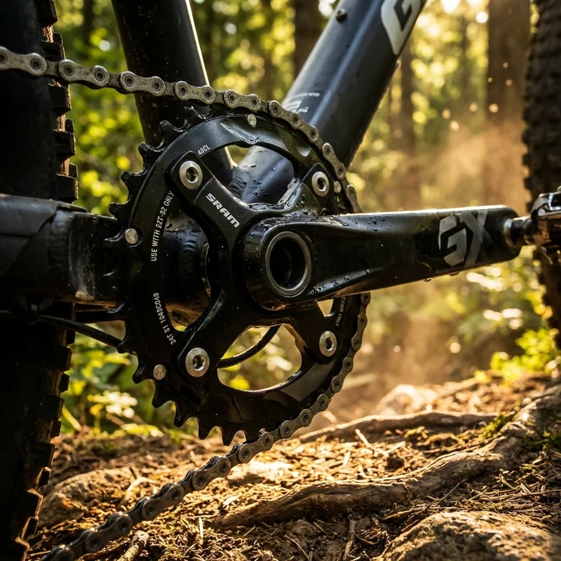 SRAM Kettenblatt GX 2x10 34T - Präzise Schaltperformance für dein Antriebssystem