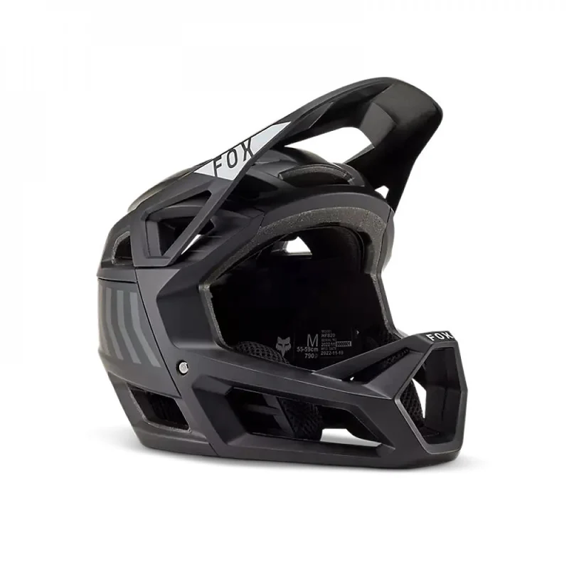 FOX Proframe Nace Fullface-MTB-Helm Schwarz L 59-63 cm Mips