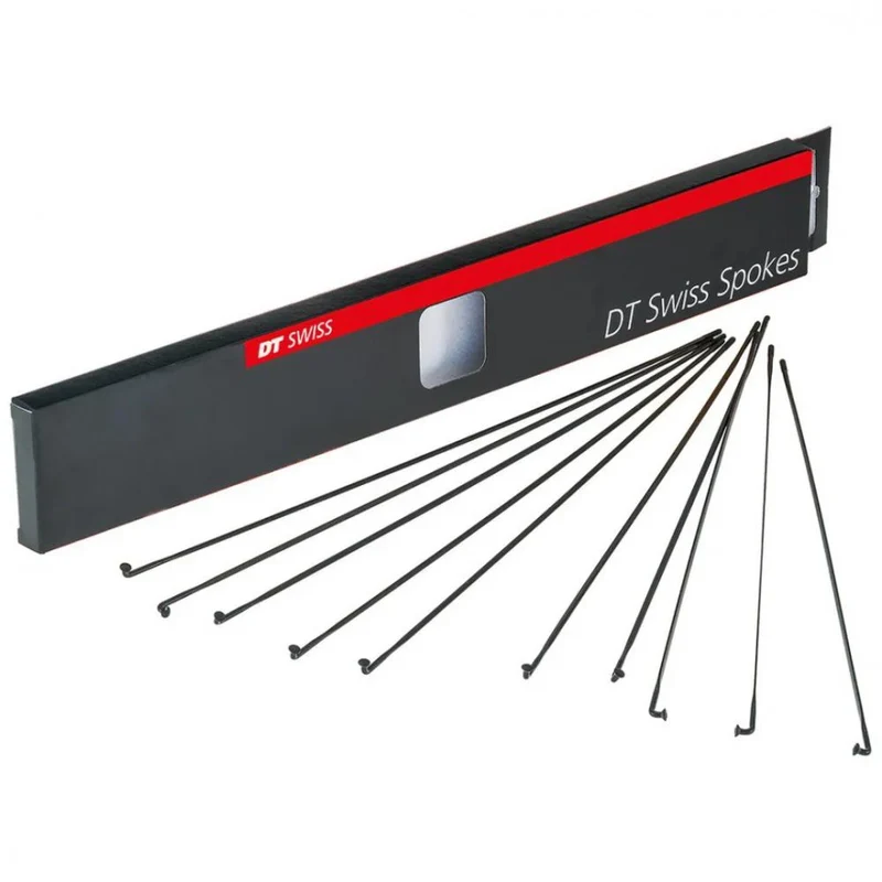 DT SWISS Messerspeichen Aerolite 2.0X0.9X262Mm Karton 20 Stück Schwarz Niro Ohne Nippel